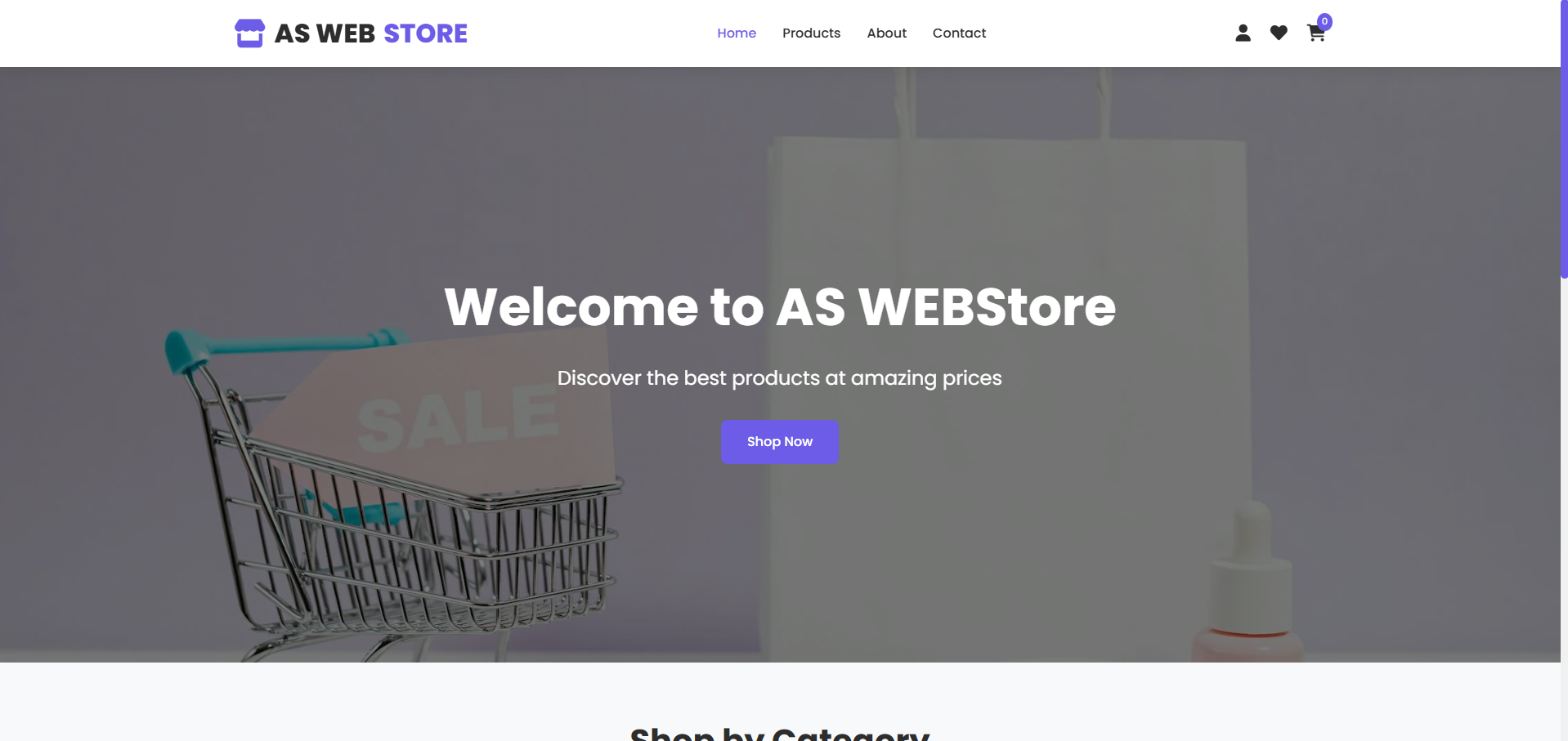 AS Web Store