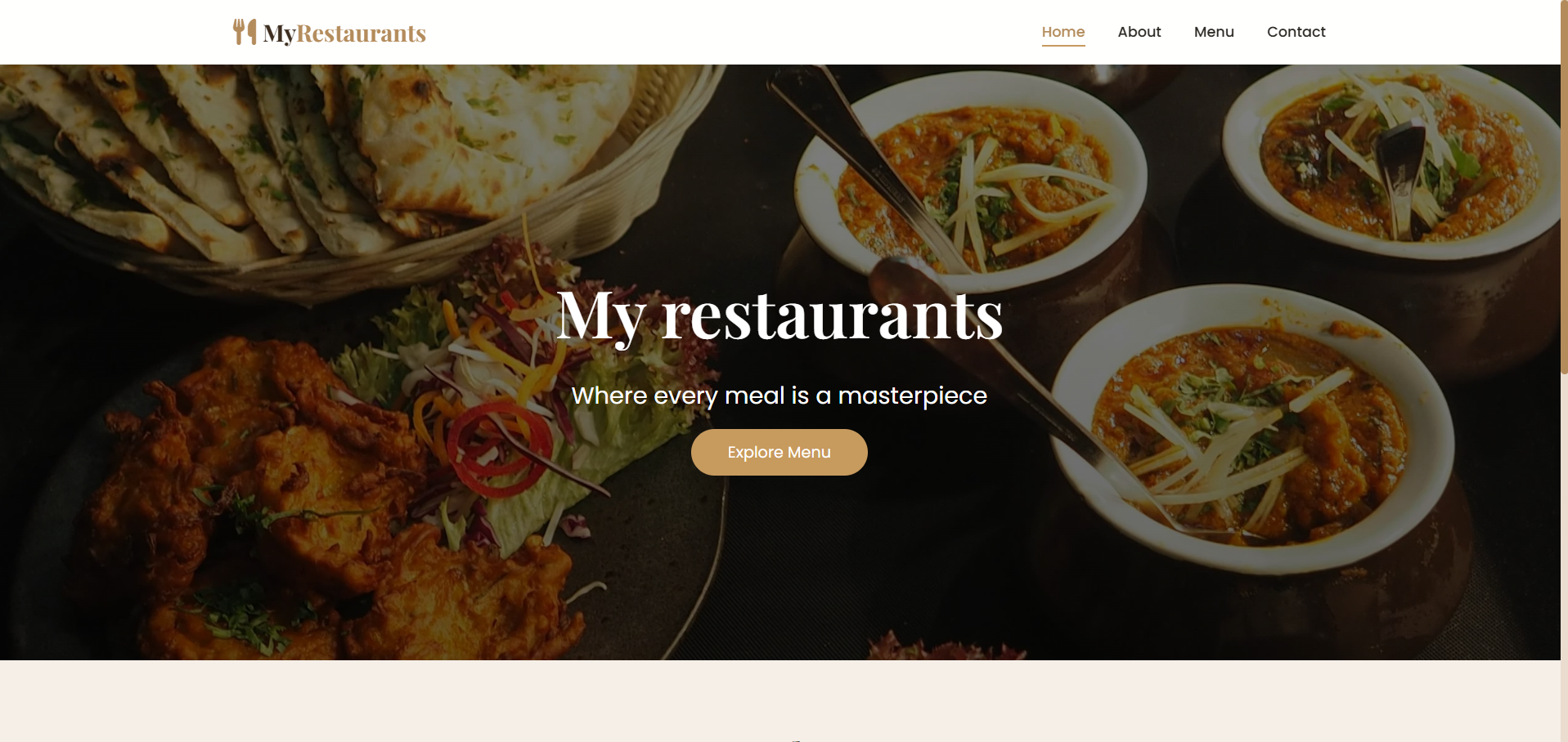 Restaurant Website